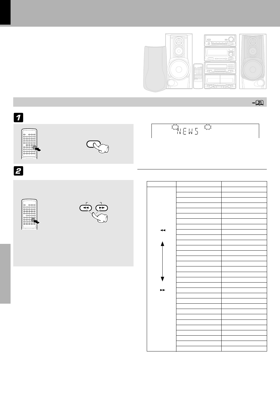 Searching for a desired program type (pty search), Searching for a desired program type, Pty search) | Select the pty search mode, Select the desired program type | Kenwood XD-6550 User Manual | Page 46 / 76