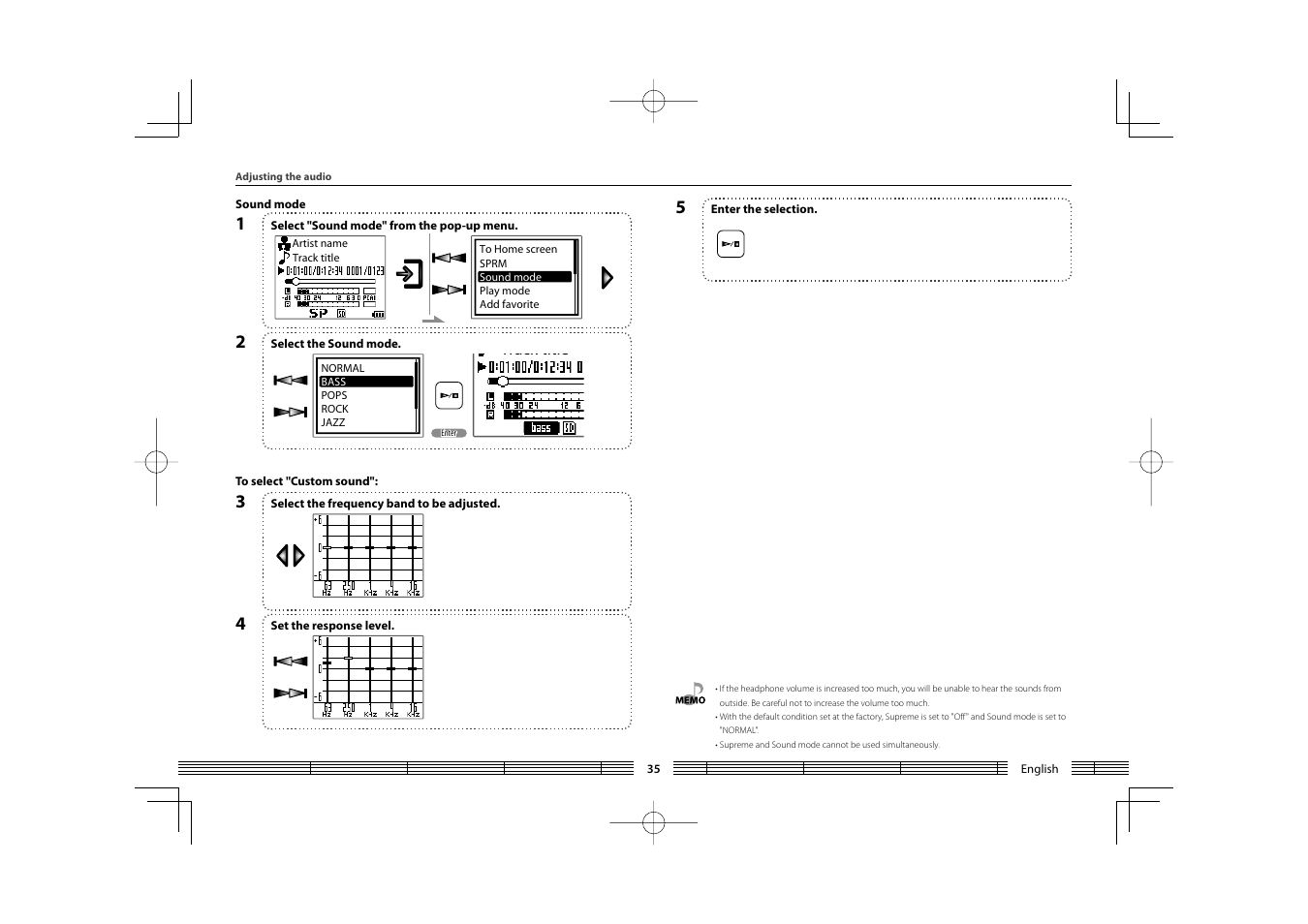 Kenwood HC MGR-A7 User Manual | Page 35 / 53