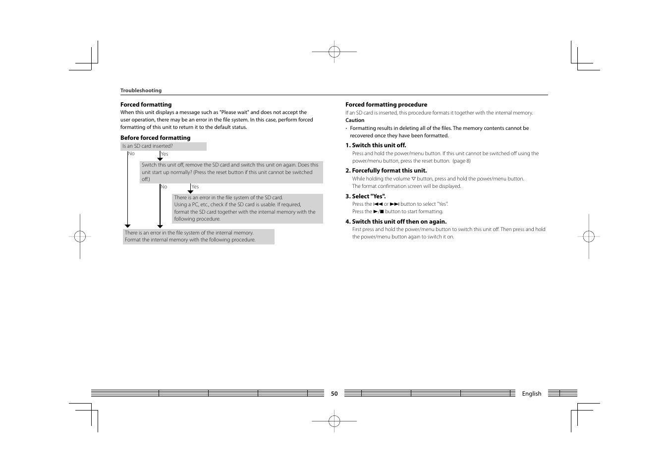 Kenwood HC MGR-A7 User Manual | Page 50 / 53