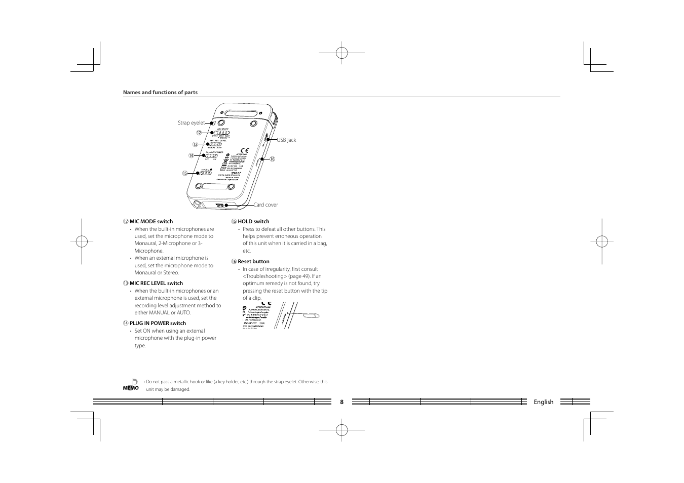 Kenwood HC MGR-A7 User Manual | Page 8 / 53