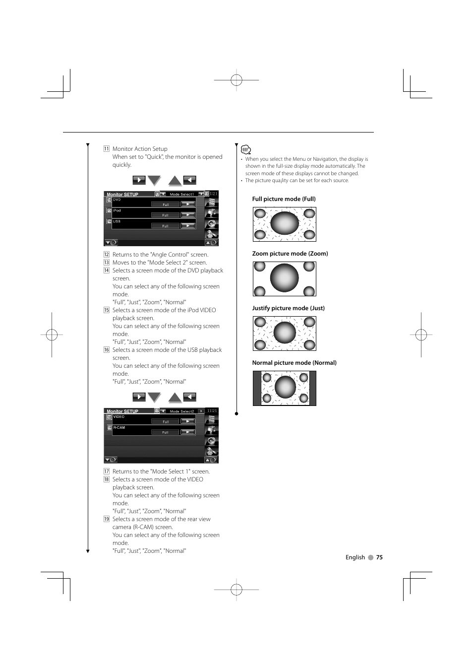 Kenwood KVT-534DVD User Manual | Page 75 / 104