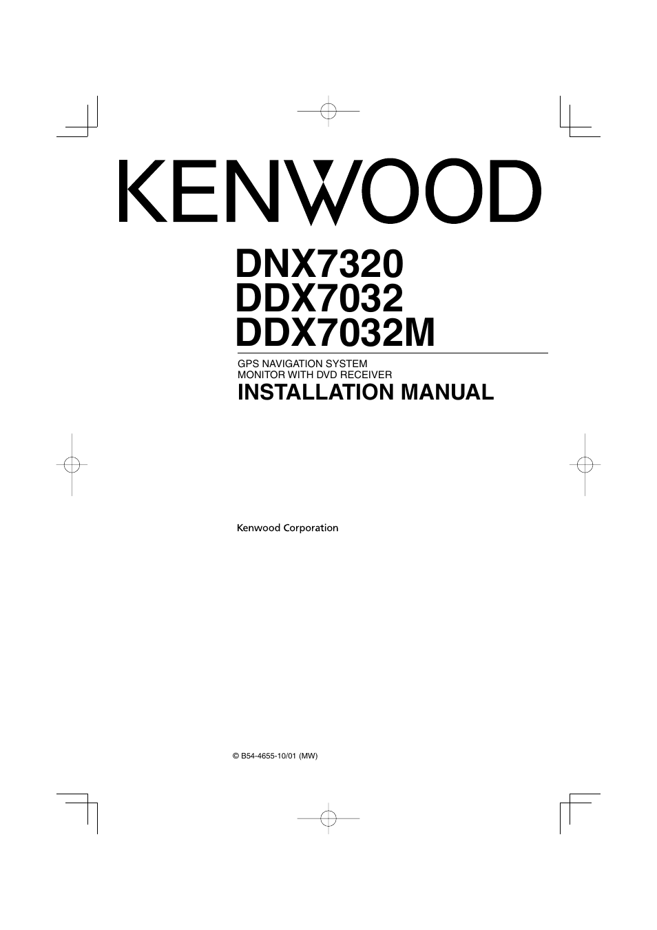 Kenwood DDX7032 User Manual | 36 pages