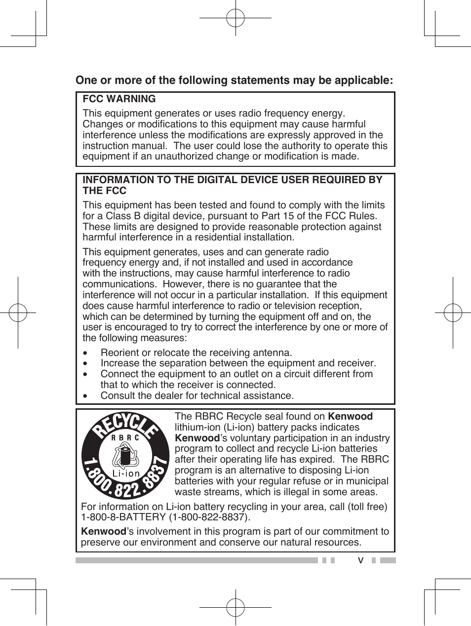 Kenwood TK-5320 User Manual | Page 8 / 44