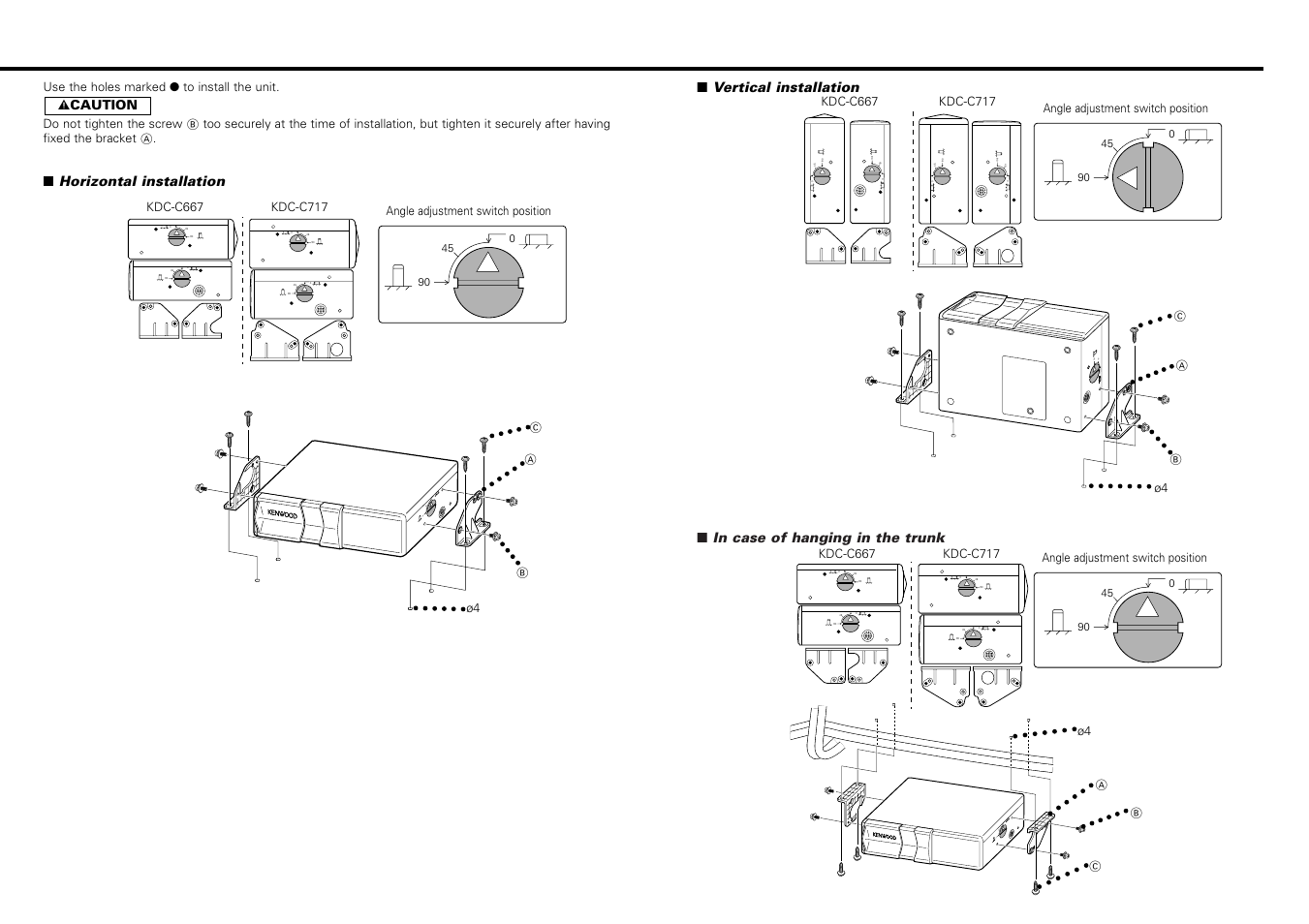 Kenwood KDC-C667 User Manual | Page 4 / 4