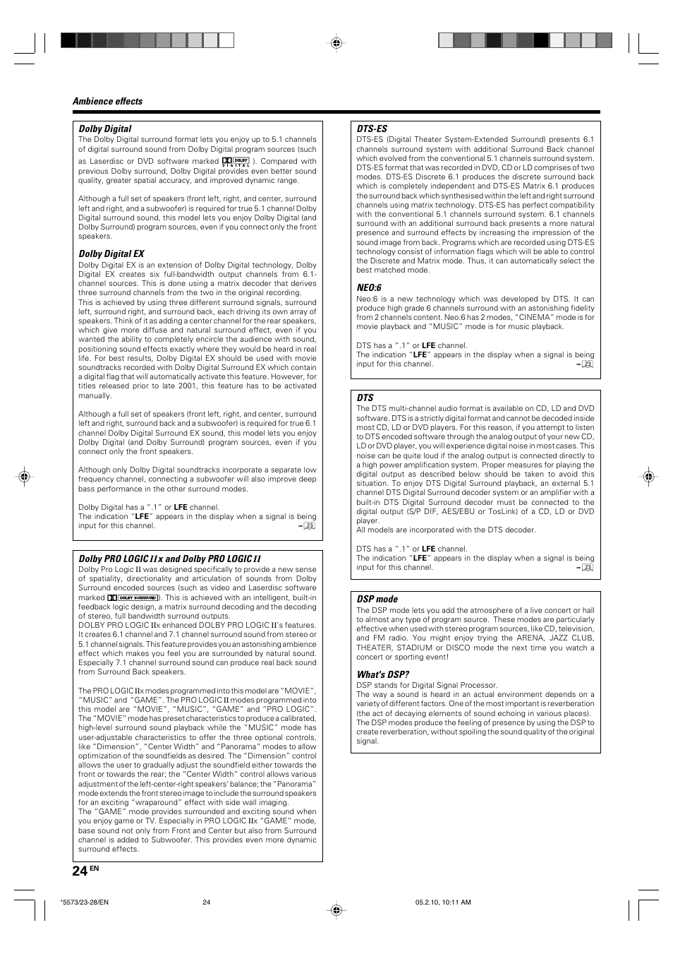 Kenwood VR-60RS User Manual | Page 24 / 32