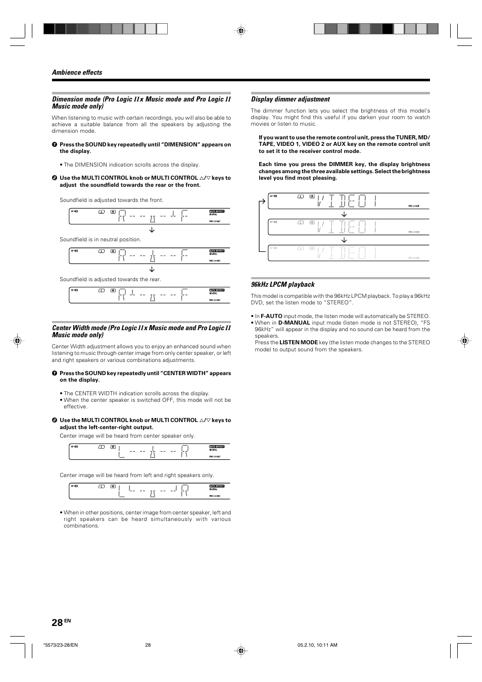 Kenwood VR-60RS User Manual | Page 28 / 32