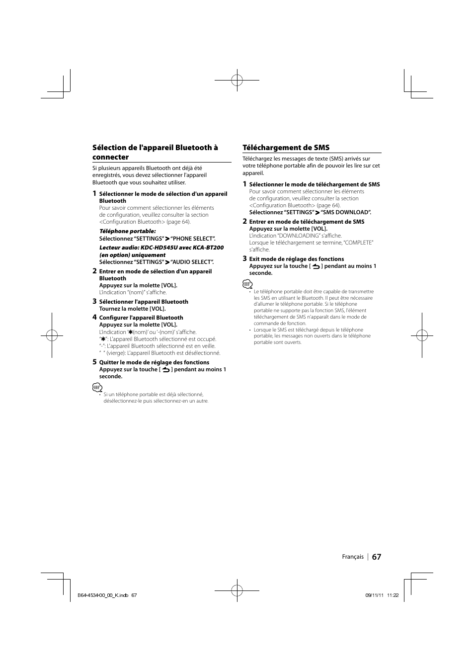 Kenwood KDC-HD545U User Manual | Page 67 / 128