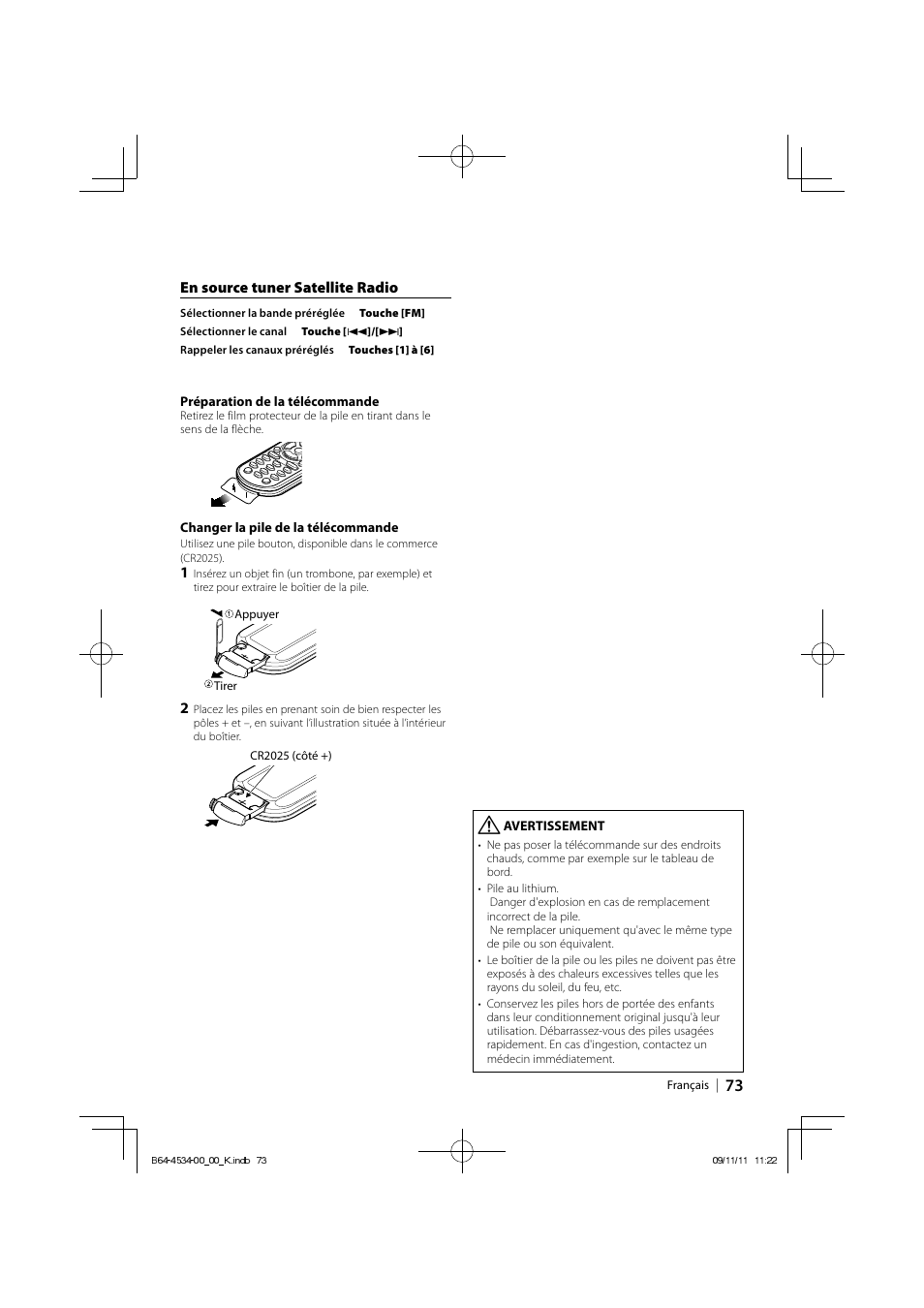 Kenwood KDC-HD545U User Manual | Page 73 / 128