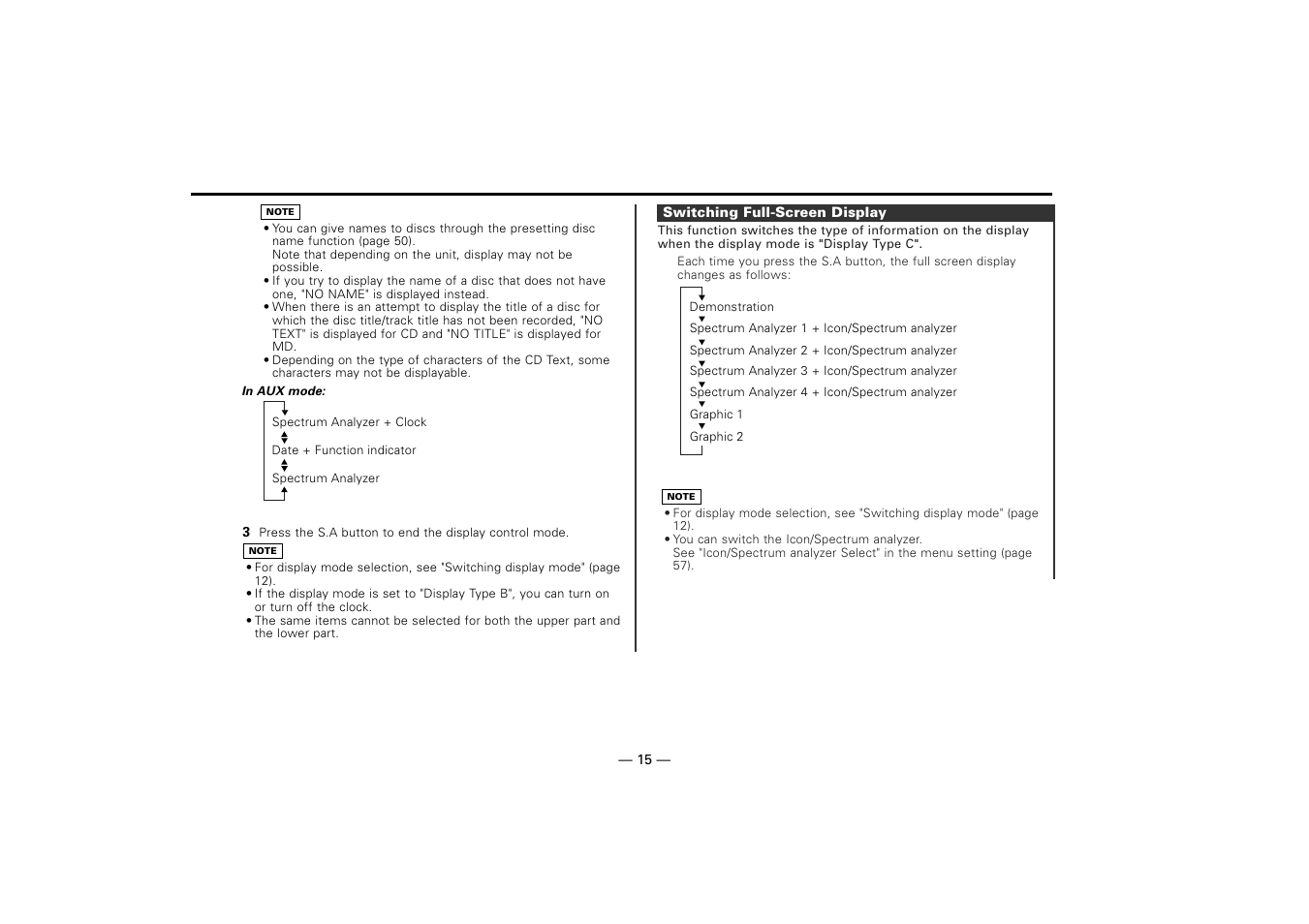 Kenwood KDV-Z940 User Manual | Page 15 / 76