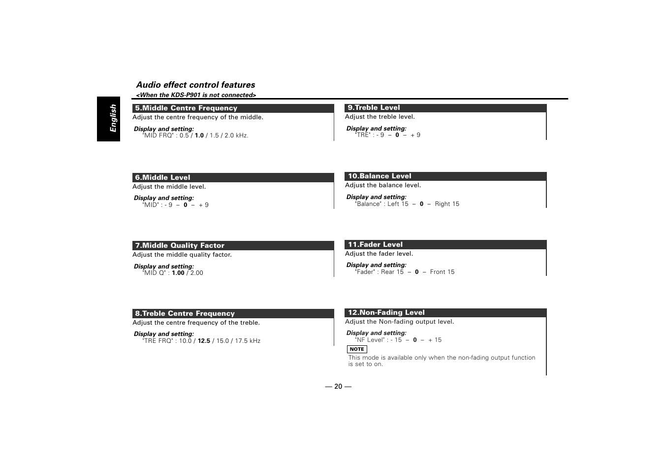 Kenwood KDV-Z940 User Manual | Page 20 / 76