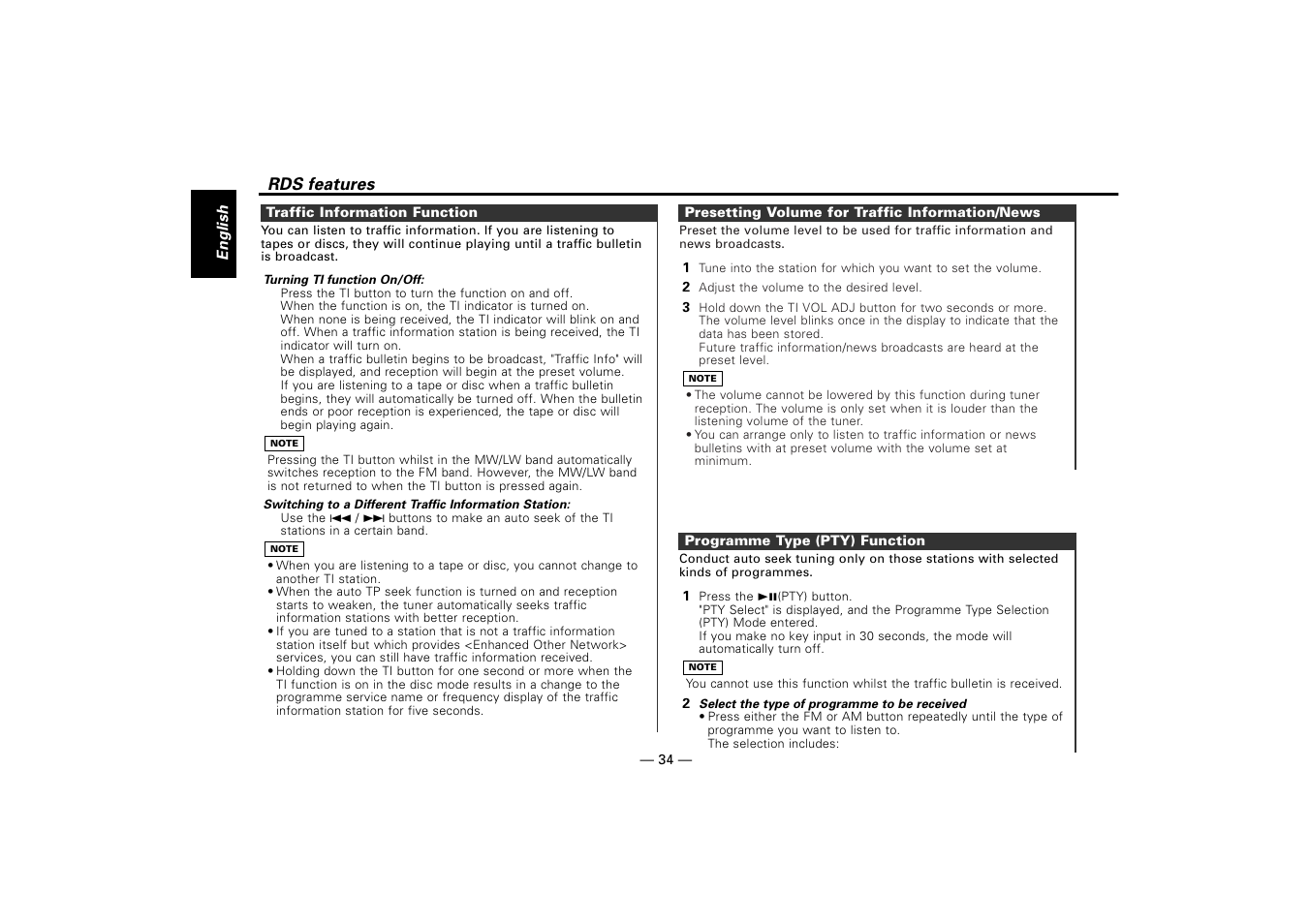 Kenwood KDV-Z940 User Manual | Page 34 / 76