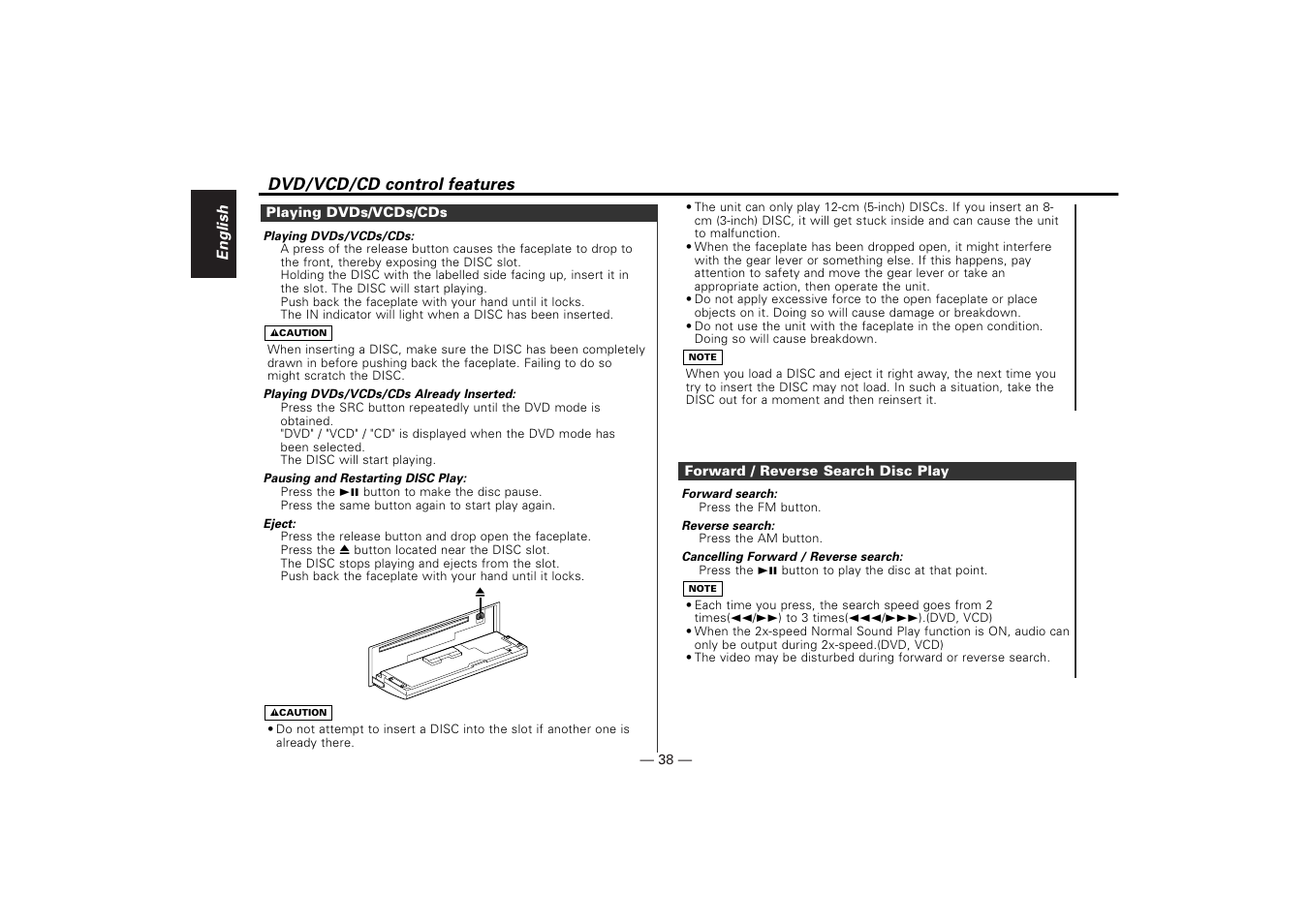 Kenwood KDV-Z940 User Manual | Page 38 / 76