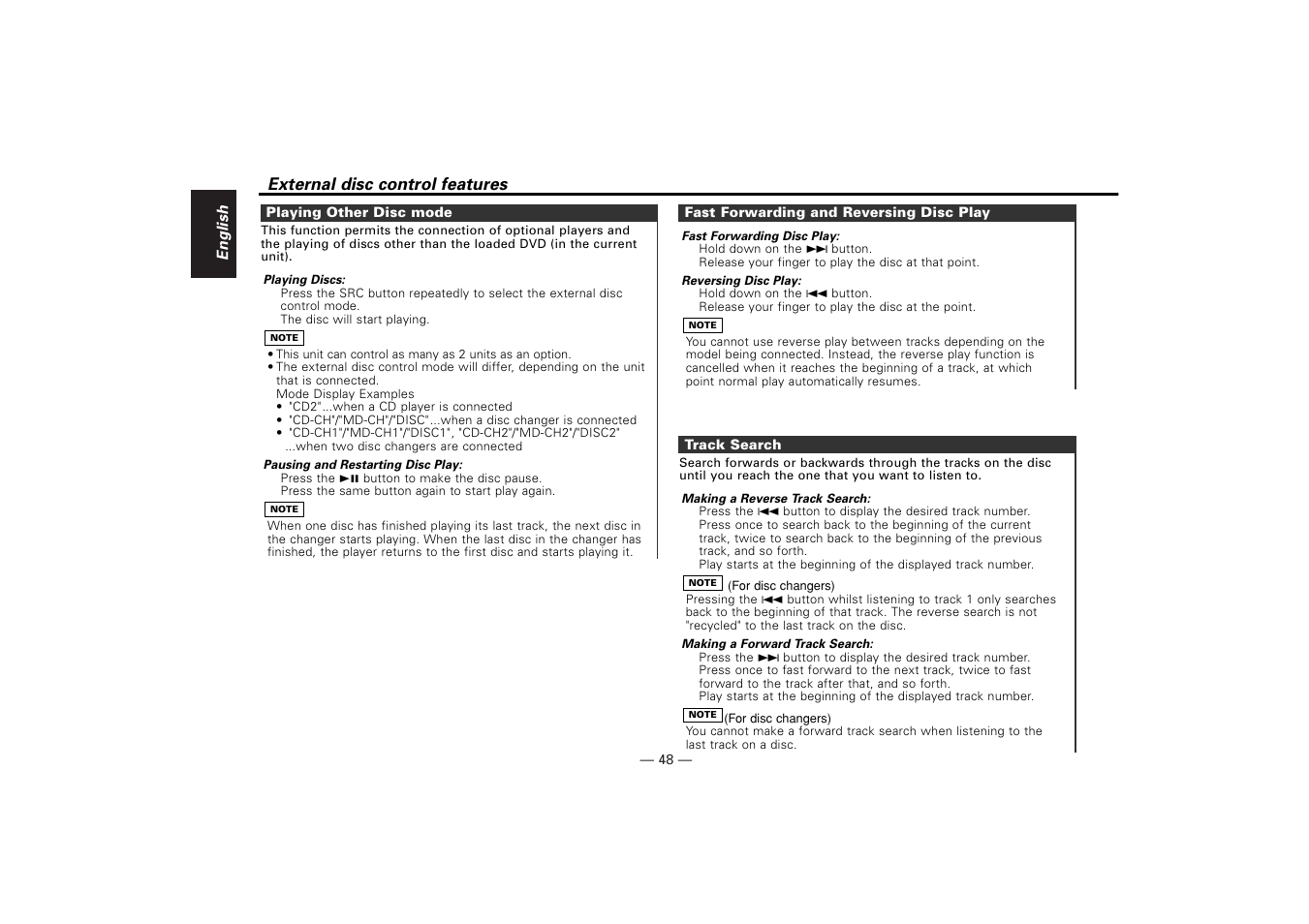 Kenwood KDV-Z940 User Manual | Page 48 / 76
