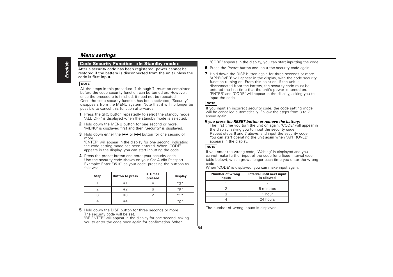 Kenwood KDV-Z940 User Manual | Page 54 / 76