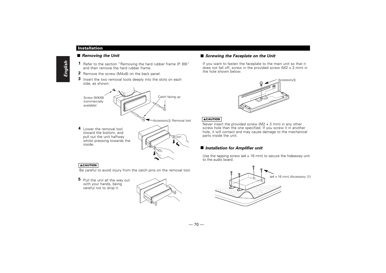 Kenwood KDV-Z940 User Manual | Page 70 / 76