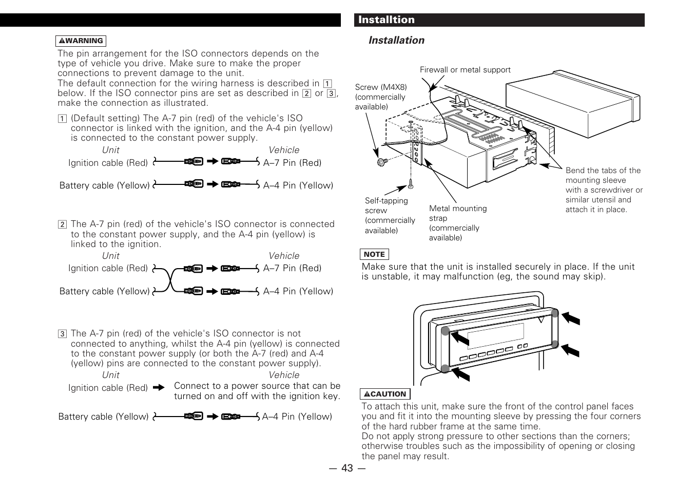 Kenwood KDC-PS9080R User Manual | Page 43 / 52