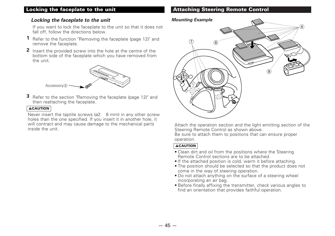 Kenwood KDC-PS9080R User Manual | Page 45 / 52