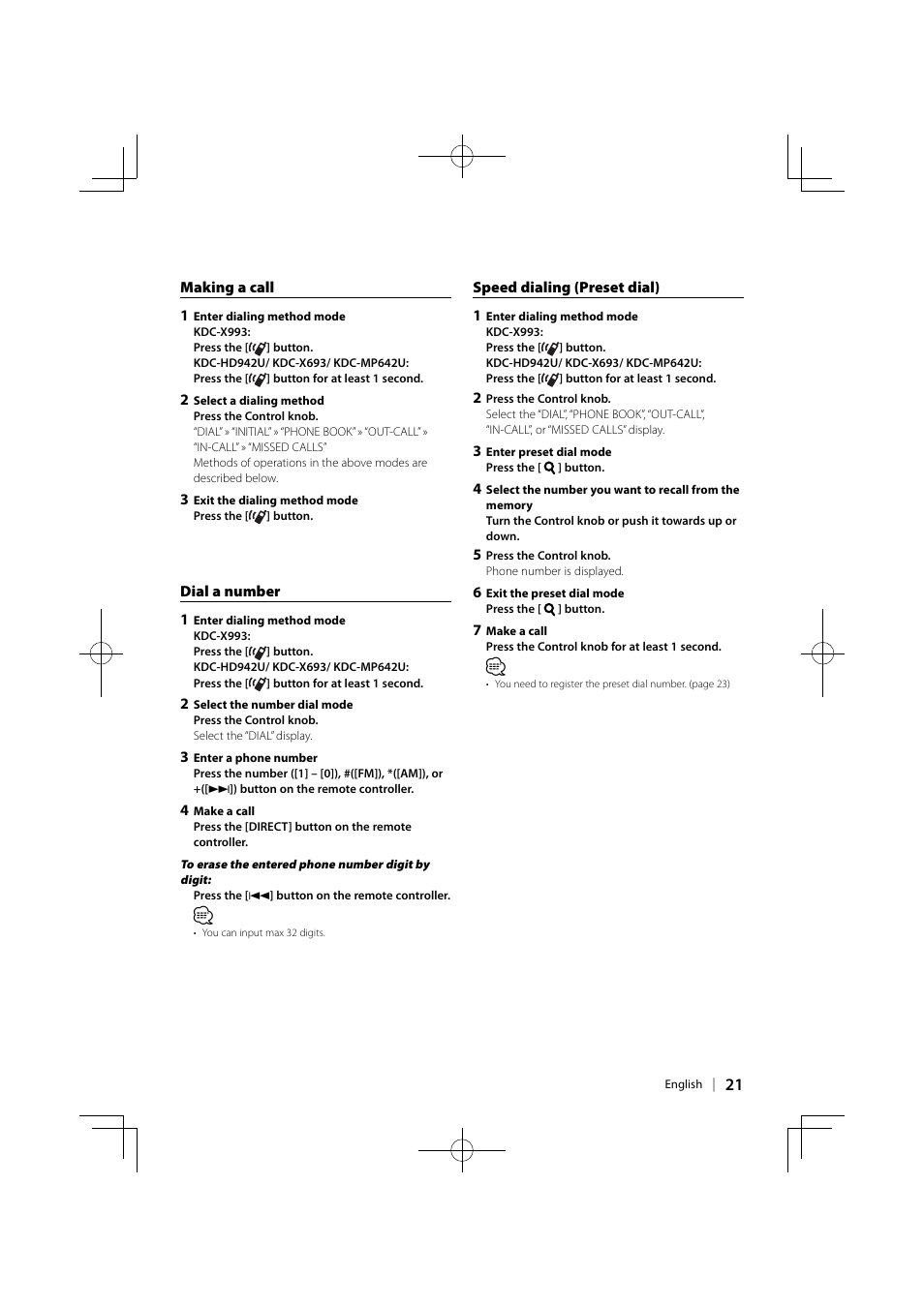 Kenwood KDC-MP642U User Manual | Page 21 / 60