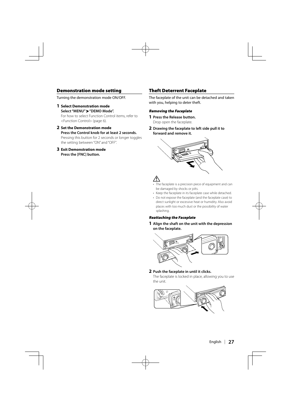 Kenwood KDC-MP642U User Manual | Page 27 / 60