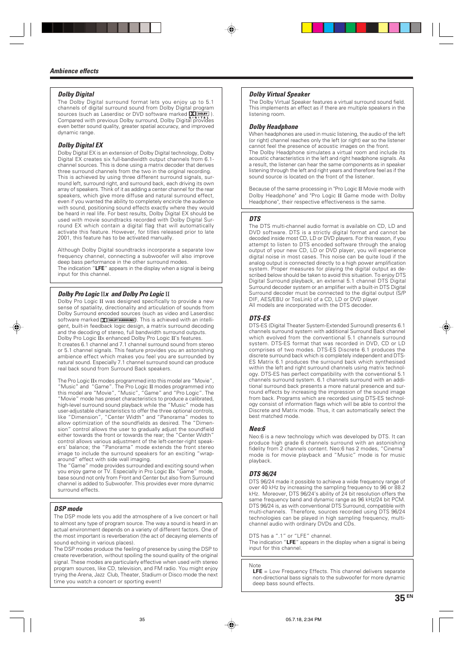 Kenwood KRF-X9090D User Manual | Page 35 / 64