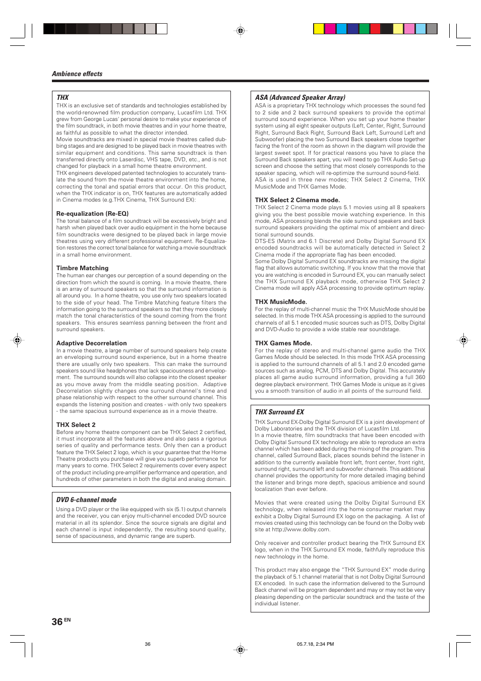 Kenwood KRF-X9090D User Manual | Page 36 / 64