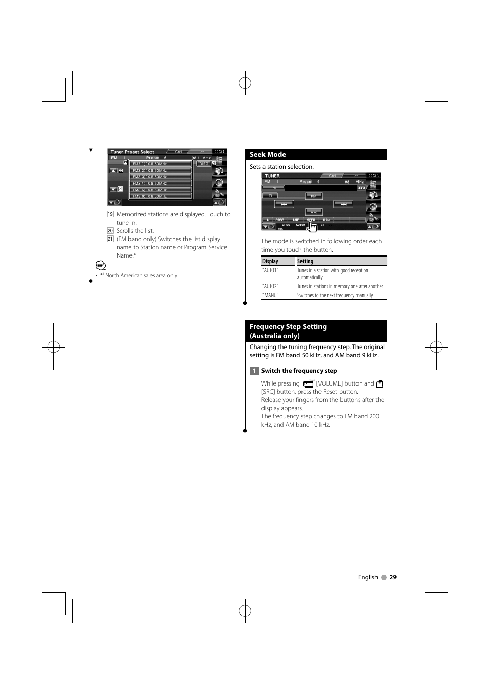 Kenwood KVT-696 User Manual | Page 29 / 100