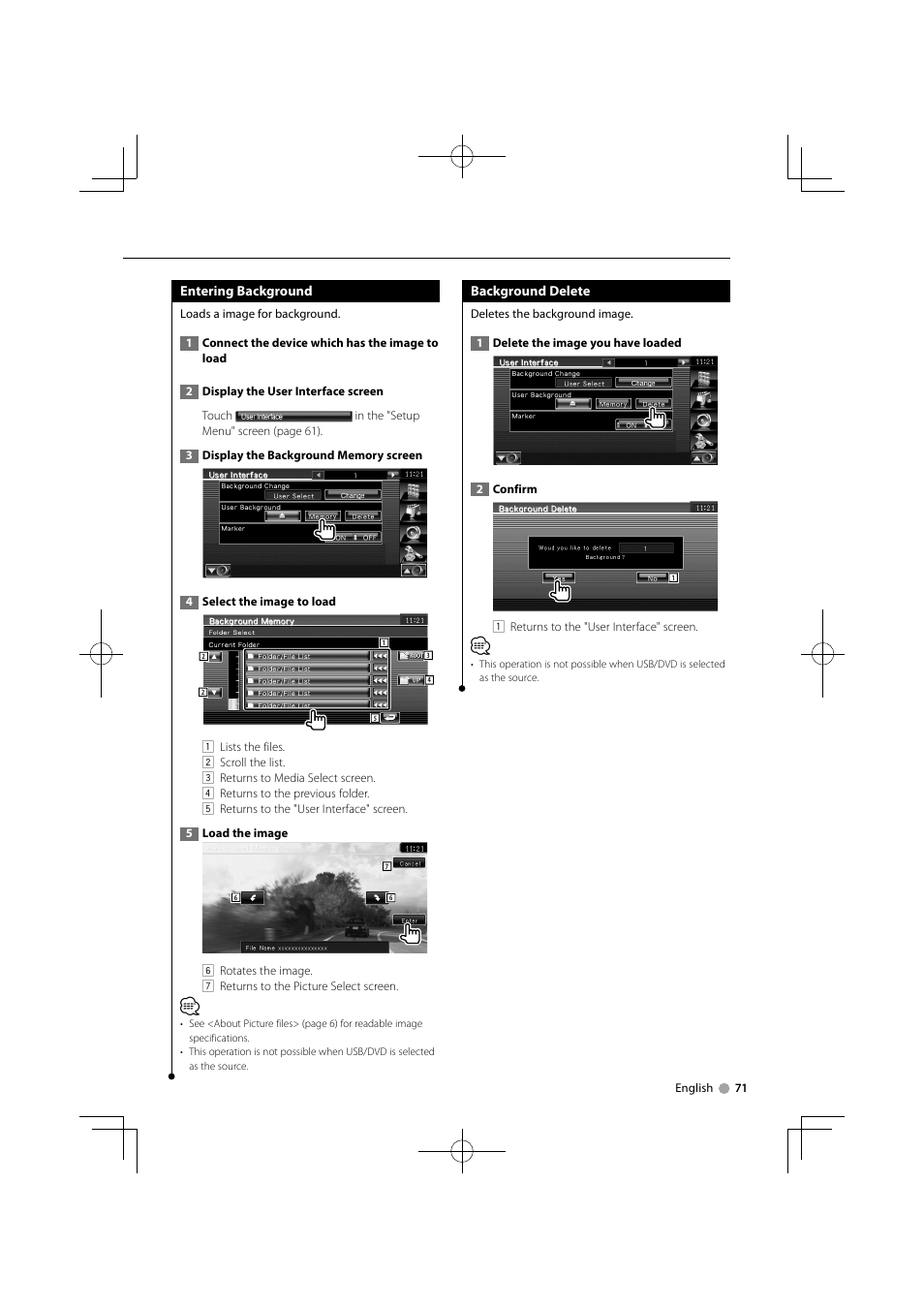 Kenwood KVT-696 User Manual | Page 71 / 100