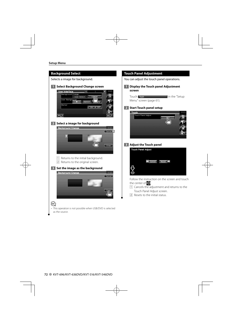 Kenwood KVT-696 User Manual | Page 72 / 100