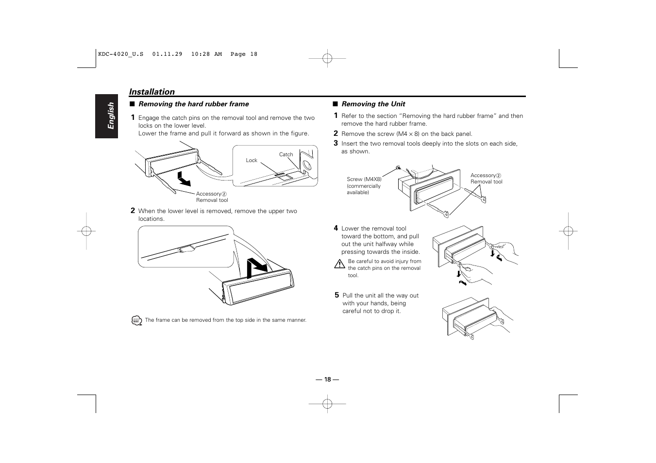 Kenwood KDC-2020 User Manual | Page 18 / 22