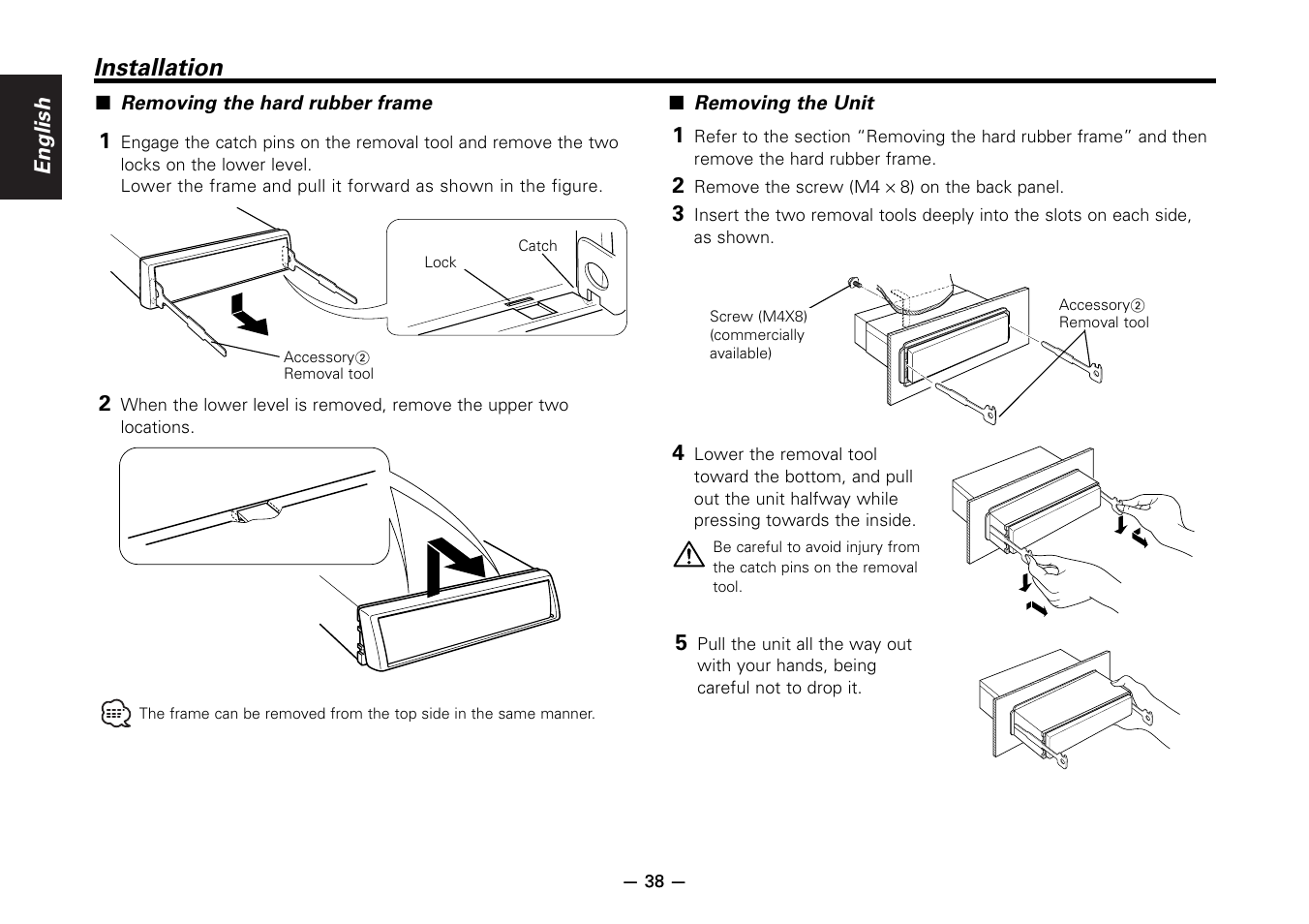 Installation | Kenwood KDC-5020 User Manual | Page 38 / 44