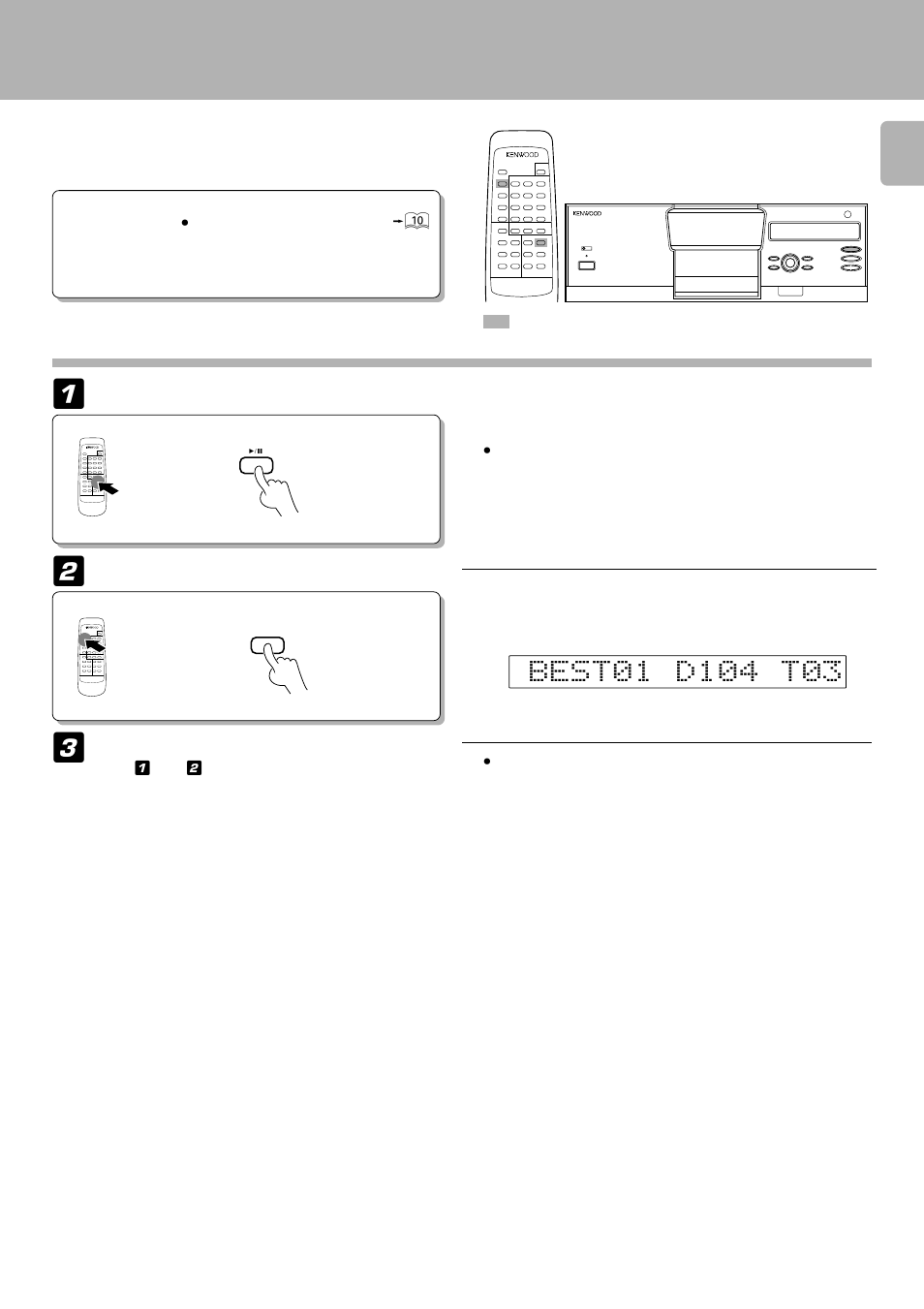 Registration of best selection file, Listening to your favorite titles | Kenwood DPF-J5010 User Manual | Page 27 / 32