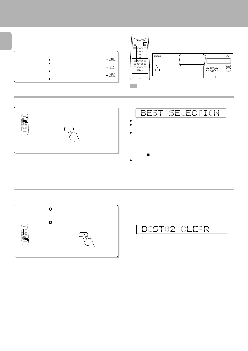 Playing the best selection file | Kenwood DPF-J5010 User Manual | Page 28 / 32