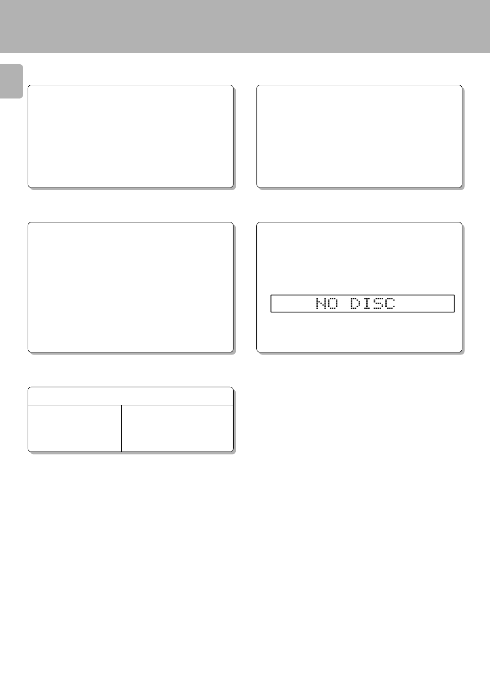 Important items | Kenwood DPF-J5010 User Manual | Page 30 / 32