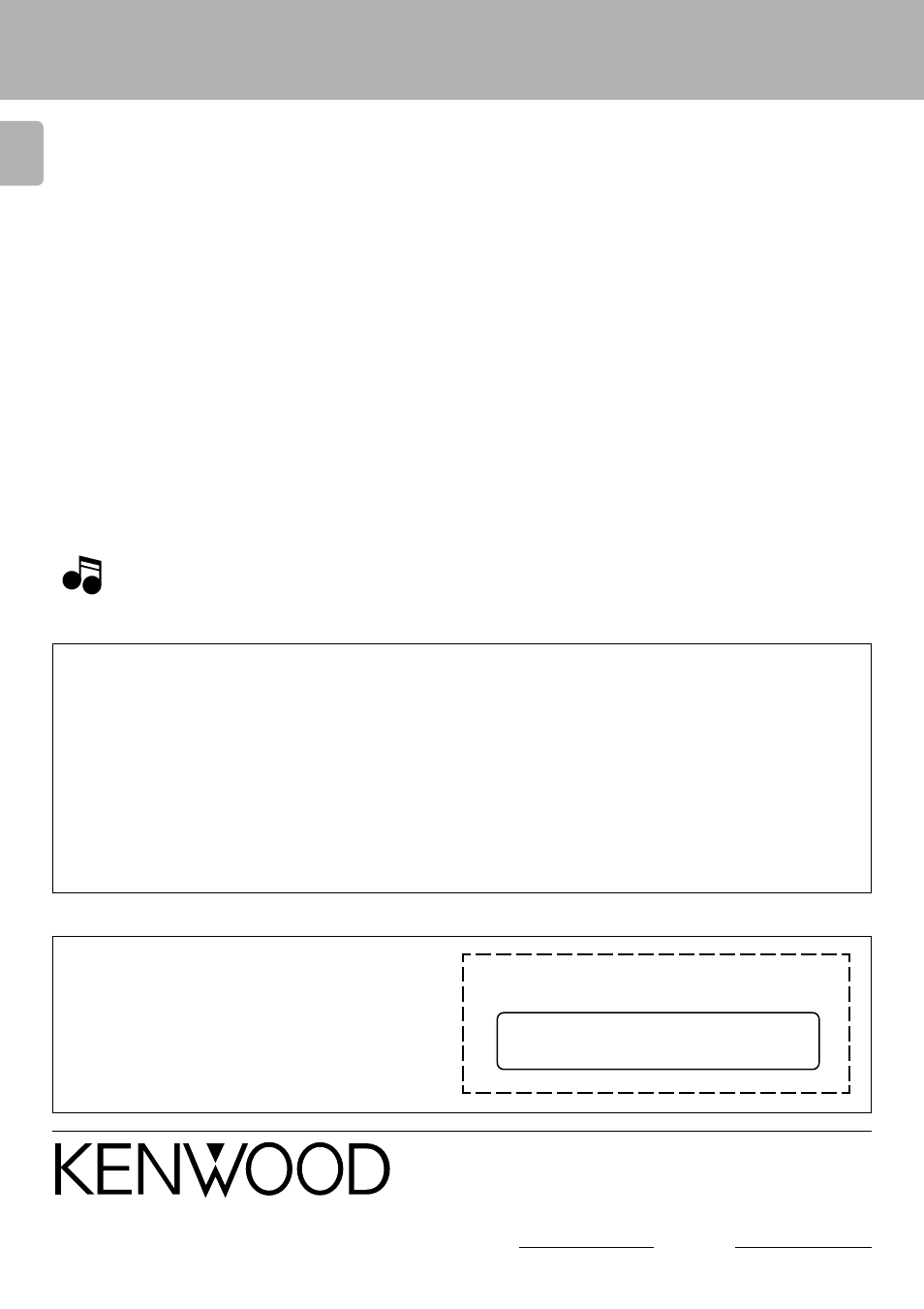 Specifications, For the u.s.a, For your records | Kenwood DPF-J5010 User Manual | Page 32 / 32