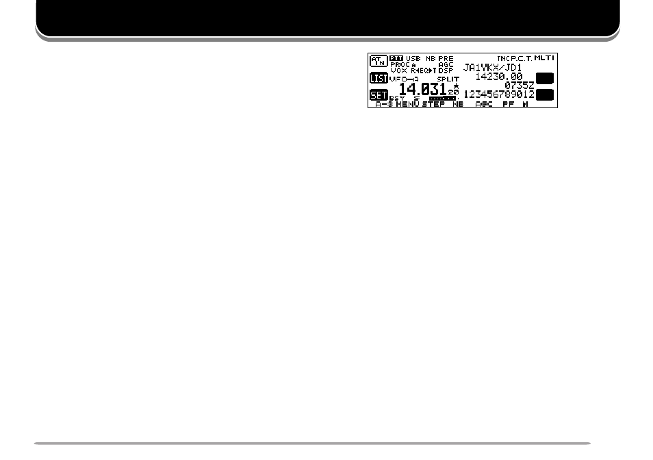 Packet cluster tune | Kenwood RC-2000 User Manual | Page 41 / 60