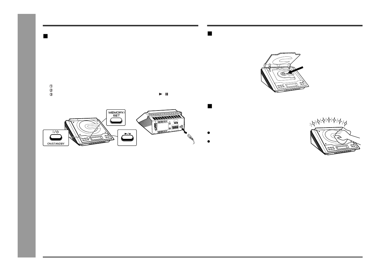 Maintenance, Ref erences, Troubleshooting chart (continued) | If trouble occurs, Cleaning the cd pickup lens, Cleaning the cabinet | Kenwood HM-233 User Manual | Page 26 / 28