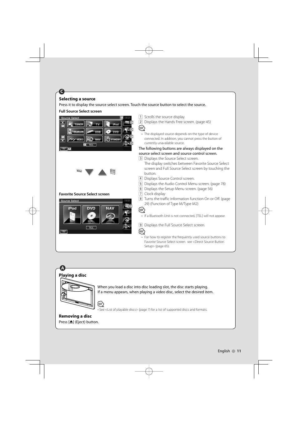 Kenwood DDX5032M User Manual | Page 11 / 92