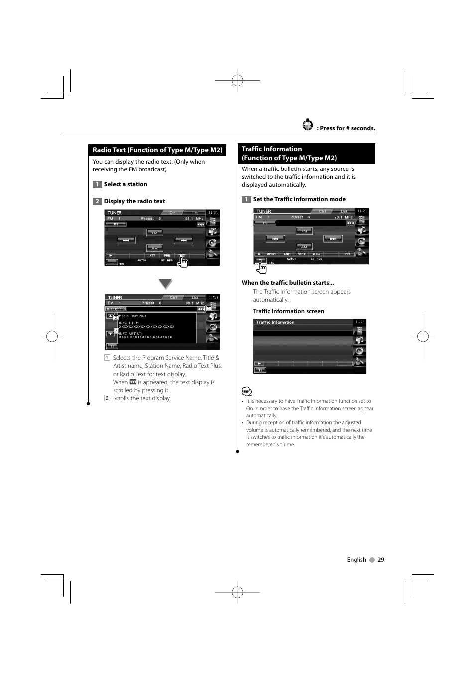 Kenwood DDX5032M User Manual | Page 29 / 92