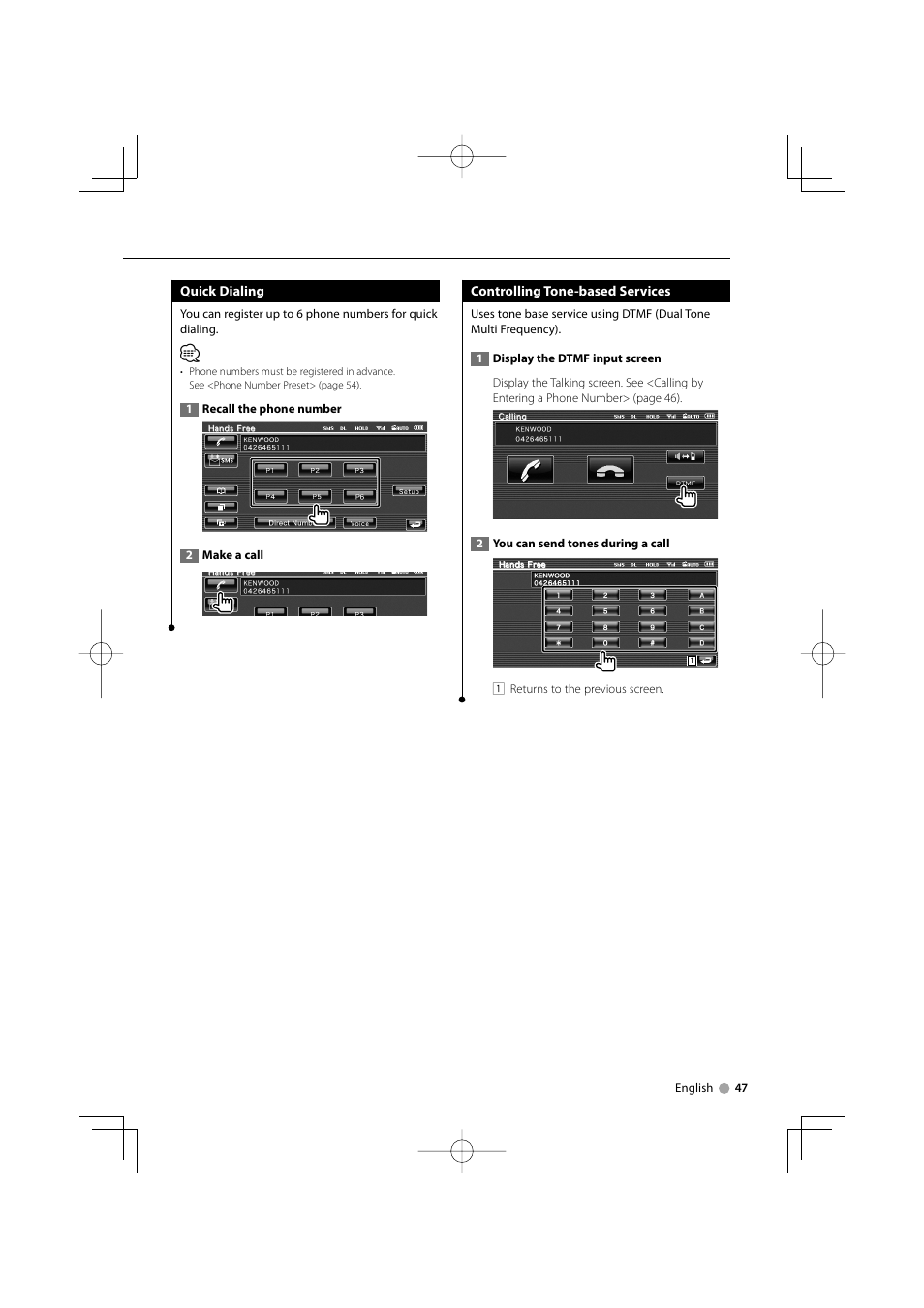 Kenwood DDX5032M User Manual | Page 47 / 92