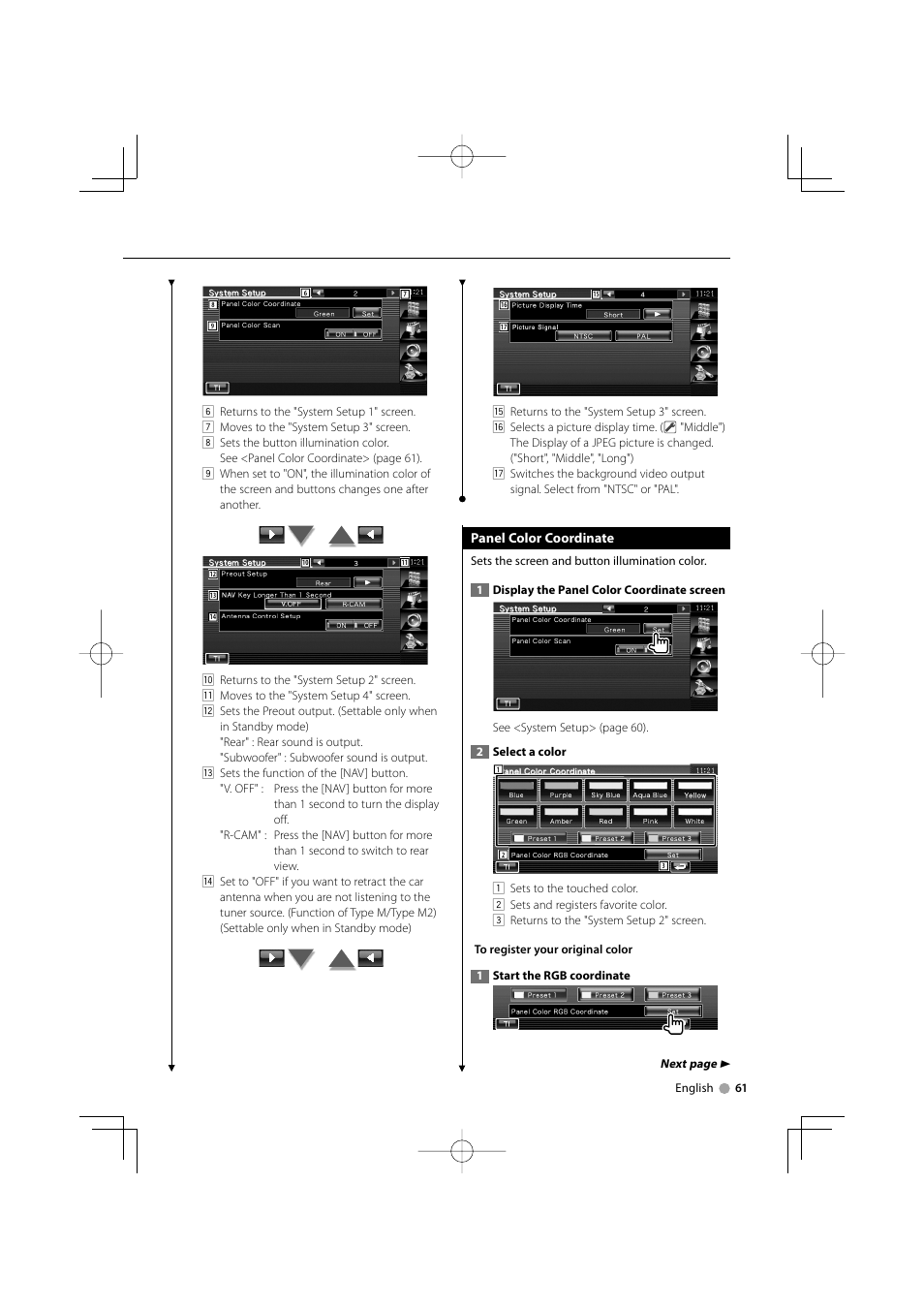 Kenwood DDX5032M User Manual | Page 61 / 92