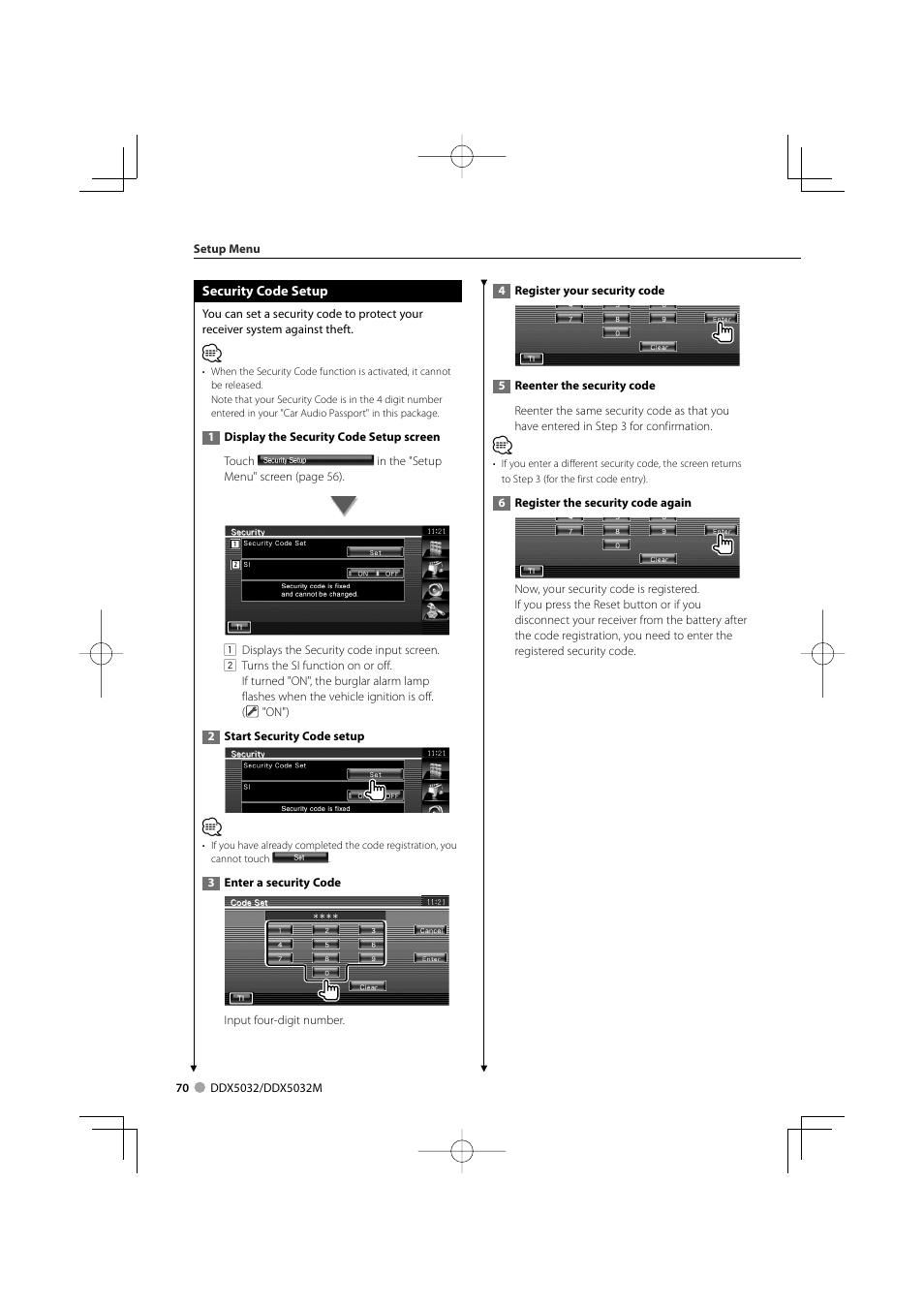 Kenwood DDX5032M User Manual | Page 70 / 92