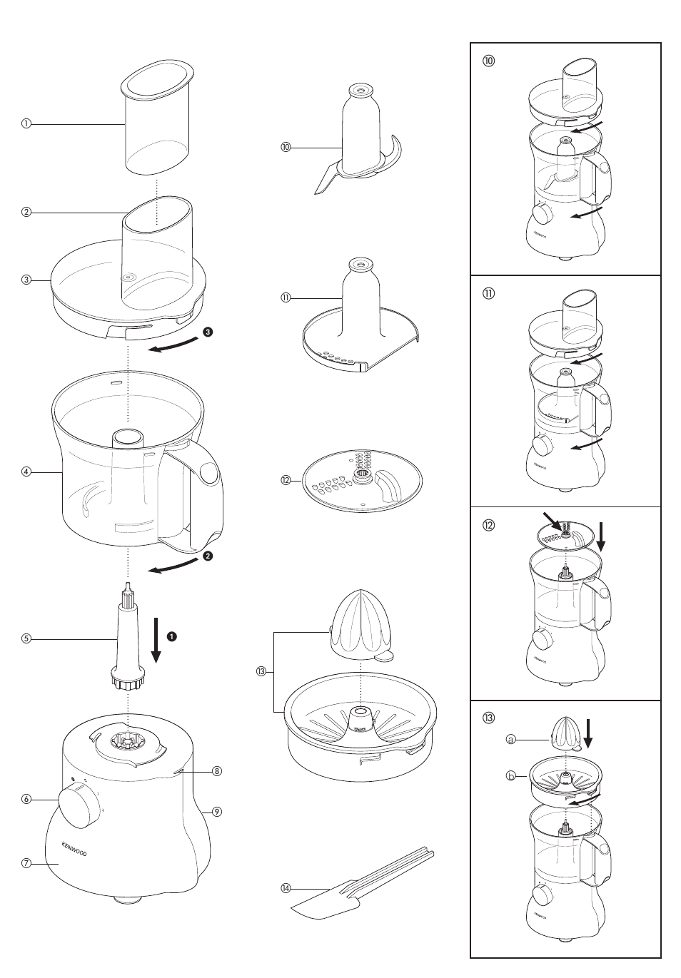 Kenwood FP210 User Manual | Page 2 / 8