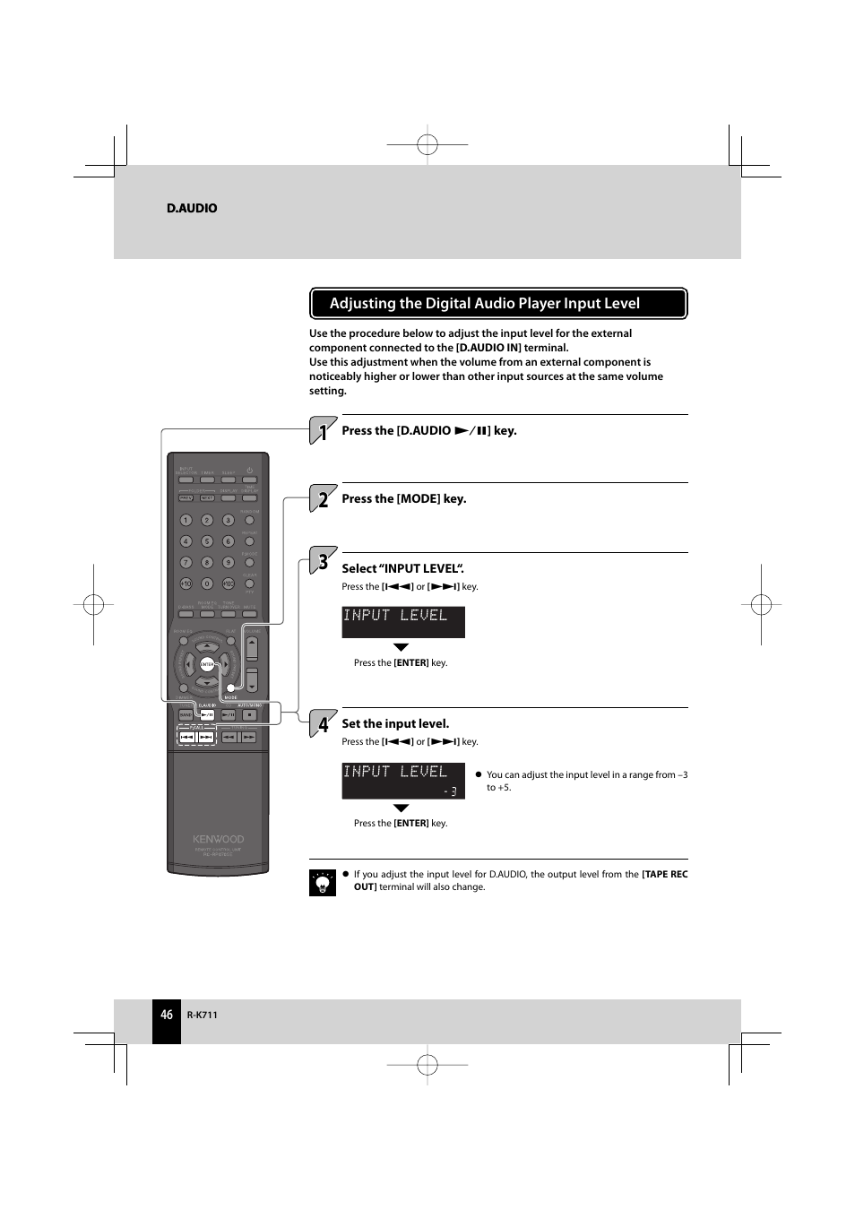 Kenwood R-K711 User Manual | Page 46 / 80