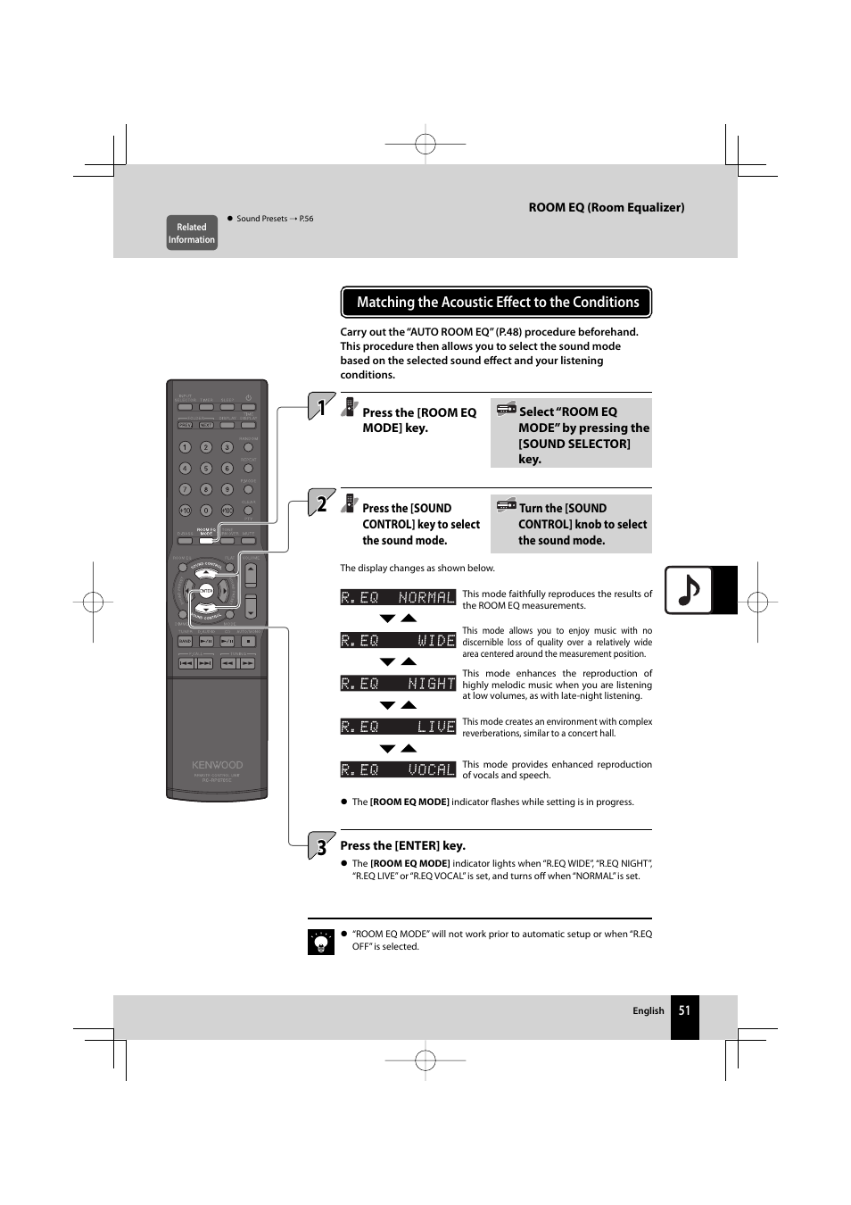 Kenwood R-K711 User Manual | Page 51 / 80