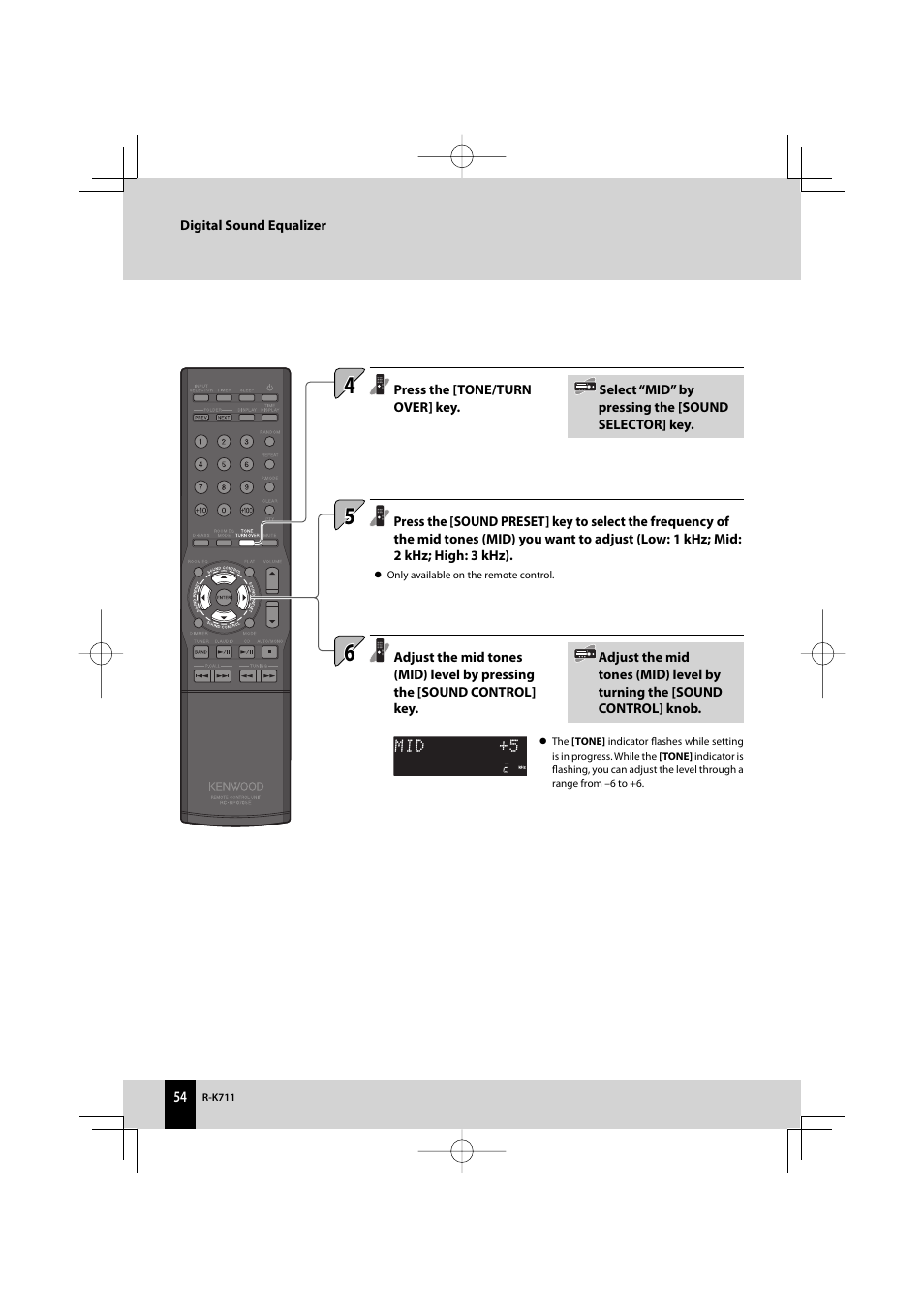 Kenwood R-K711 User Manual | Page 54 / 80