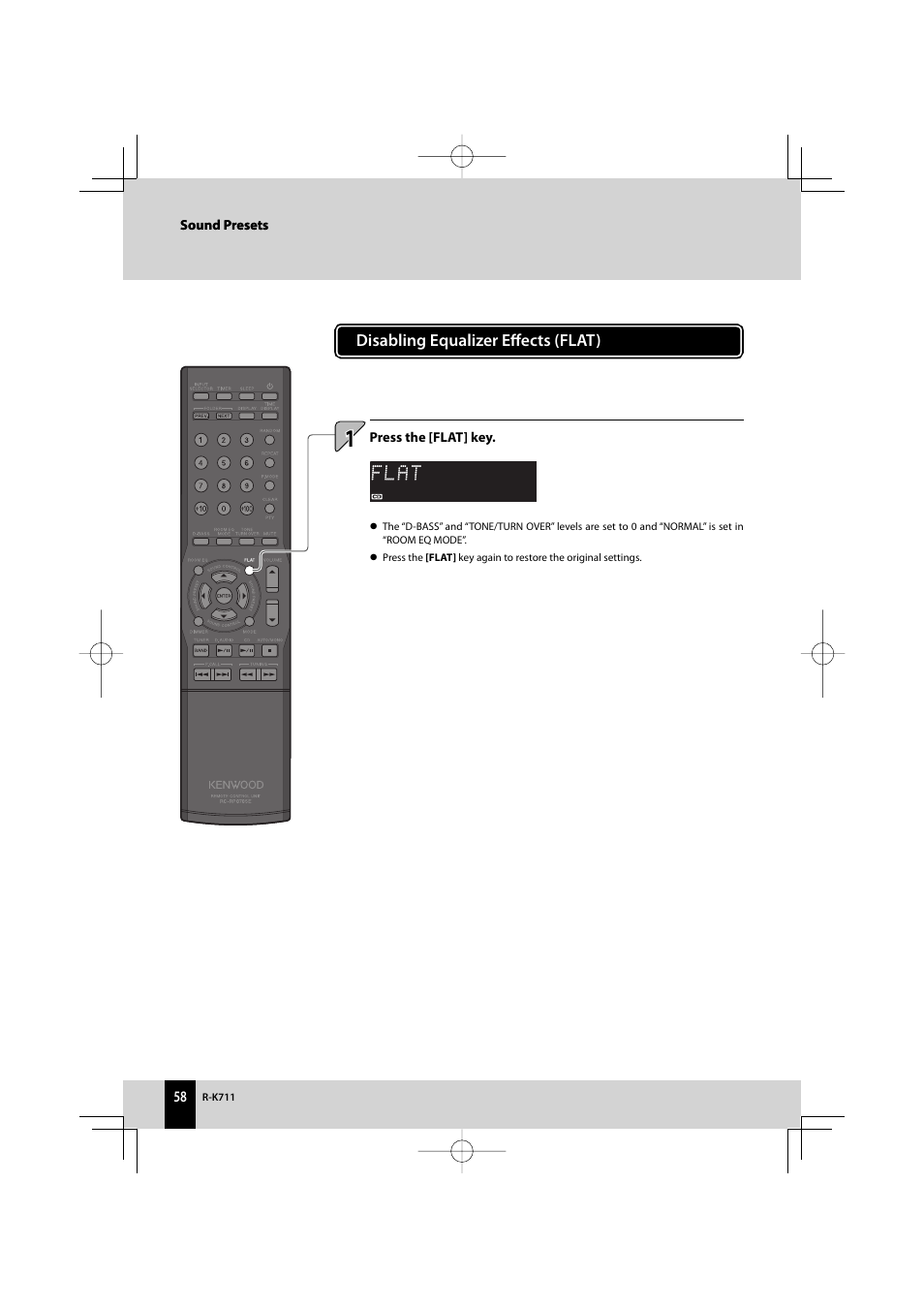 Kenwood R-K711 User Manual | Page 58 / 80