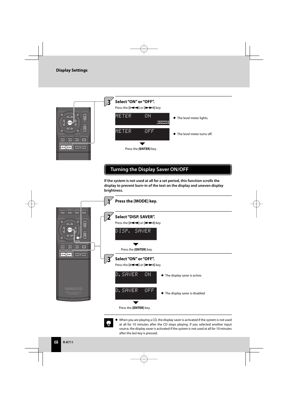 Kenwood R-K711 User Manual | Page 68 / 80