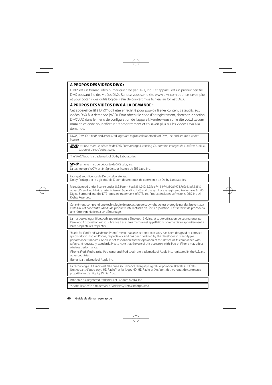 Kenwood DNX9980HD User Manual | Page 60 / 92