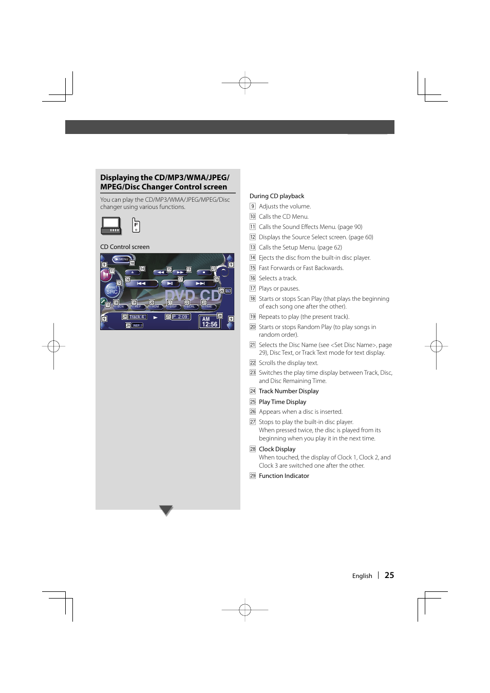 Dvd cd | Kenwood Excelon KVT-817DVD User Manual | Page 25 / 112