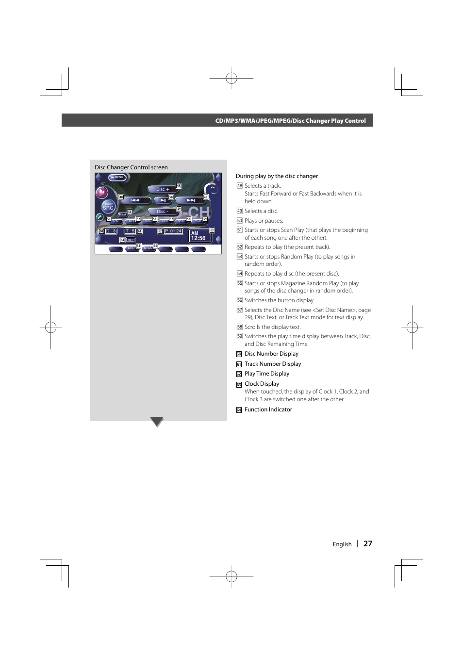Cd-ch | Kenwood Excelon KVT-817DVD User Manual | Page 27 / 112